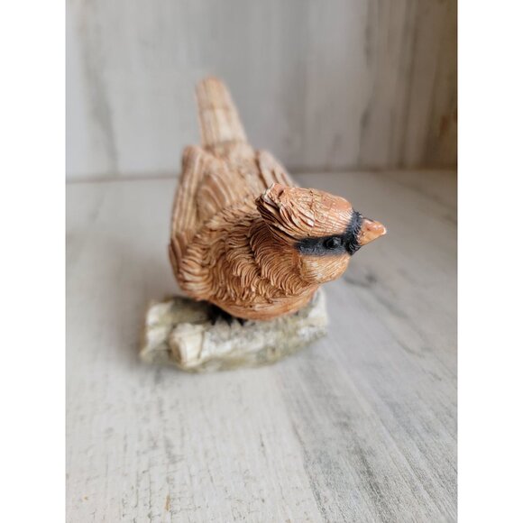 Red cardinal bird AS IS branch tree ceramic home decor - Picture 4 of 7